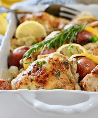 River Valley Roast Chicken with Lemon &amp; Sage &ndash; Ready-Made Culinary Delight from IntheMix