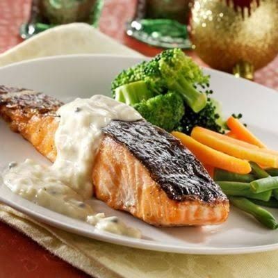 River Valley Fresh Salmon Steak with Dill &ndash; Ready-Made Dining Experience from IntheMix​