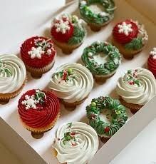 Christmas Box of Mini Cupcakes from IntheMix