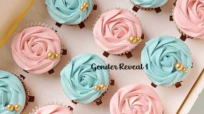 Gender Reveal Cupcake Collection No. 1 - A Sweet Surprise from IntheMix