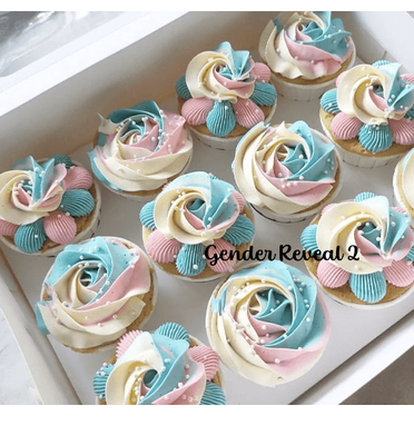 Gender Reveal Cupcake Collection No. 2 - A Sweet Surprise from IntheMix