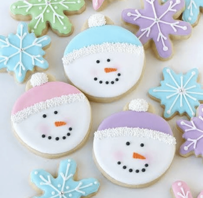 Frosty the Snowman - Christmas Cookies from IntheMix