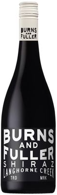 Burns &amp; Fuller Shiraz Langhorne Creek 2022