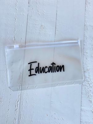 Education - Labeled Cash Envelopes