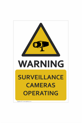 Caution - Surveillance Cameras