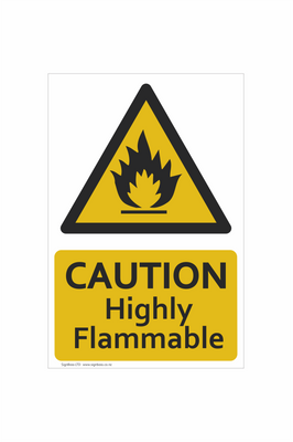 Caution - Highly Flammable