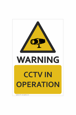 Caution - CCTV