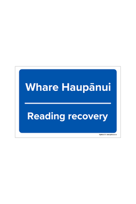 Whare Haupanui  |  Reading Recovery