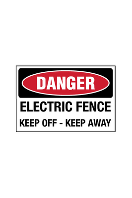 Danger - Electric Fence