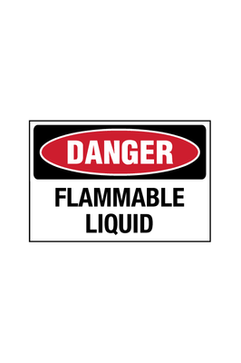 Danger - Flammable Liquid