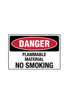 Danger - Flammable Material