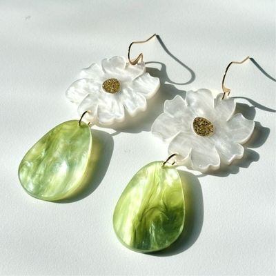 Fiesta Earring - Sage