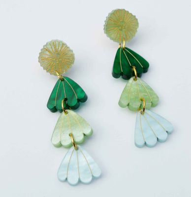 Sunbeam Earring - Ocean