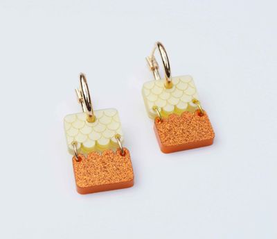 Wave Earring - Citrus