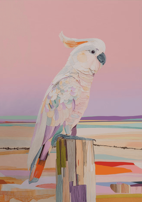 'Cockatoo' Greeting Card