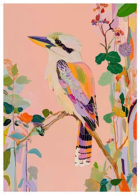 'Kookaburra' A4 Print