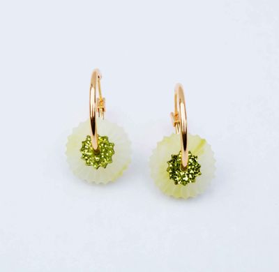 Viva Earring - Greens