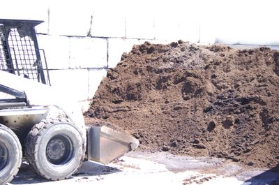 Compost cubic meter