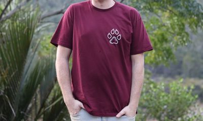 Dog Squad T-Shirt Maroon