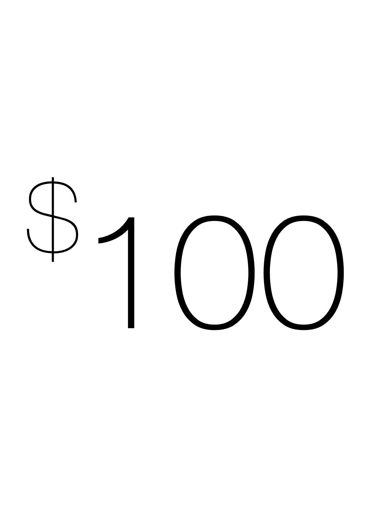 $100 Voucher