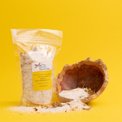600g of Natural Epsom Salt with Organic Camomile &amp; Calendula SOOTHE