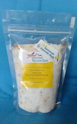 4.1.-   600g of Natural Epsom Salt with Organic Camomile &amp; Calendula SOOTHE