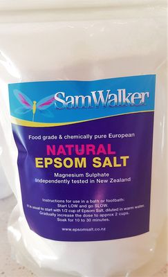 Natural Epsom Salt 800g compostable bag