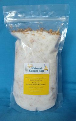 5.1.-   1.2kg of Natural Epsom Salt with Organic Camomile &amp; Calendula SOOTHE