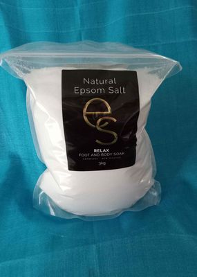 3-  Plain Natural Epsom Salt 3kg