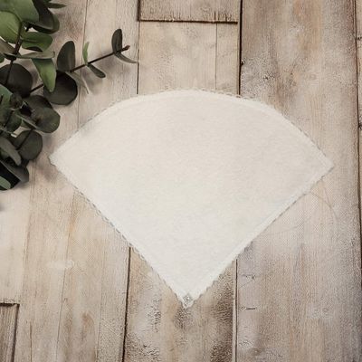 The Scarf Form- Single Layer Towelling Triangle Shape - pre-order