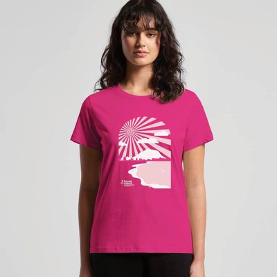 2024 Kāinga Home T-shirt Hot Pink