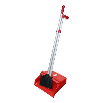 Gala Lobby Dustpan &amp; Brush Set - Red