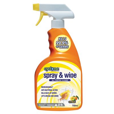 Cyclone All Purpose Cleaner 750ml Spray &amp; Wipe