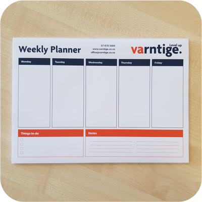 Varntige A4 Weekly Planner