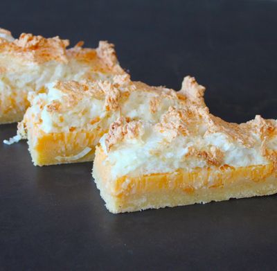 Lime and Coconut Slice