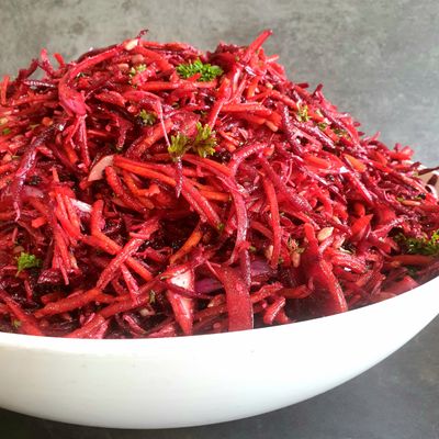 Raw Energy with Beetroot, Carrot and Seeds