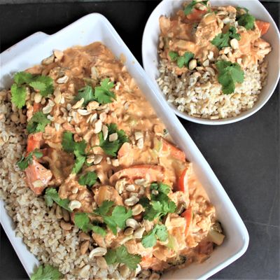 Family Size Thai Red Chicken Curry