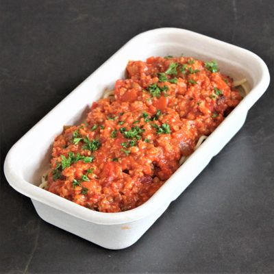 Vegetarian Lentil Spaghetti Bolognese