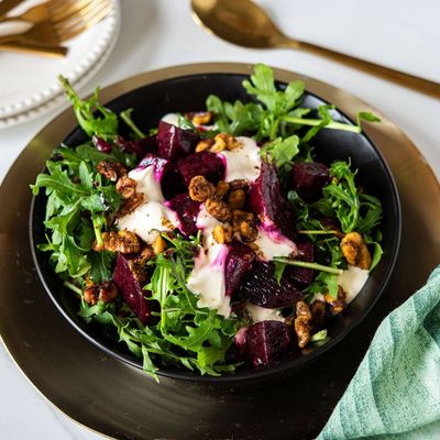 Roasted Beetroot, Feta, Rocket &amp; Spiced Walnuts