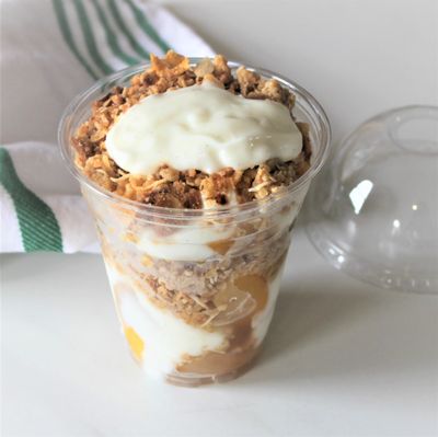 Breakfast Apple Crumble Pots