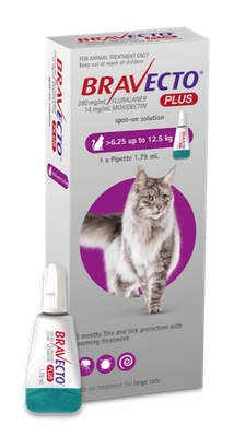Bravecto PLUS for Cats Large