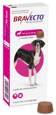 Bravecto Chewable X-Large Dog 40-56 kg