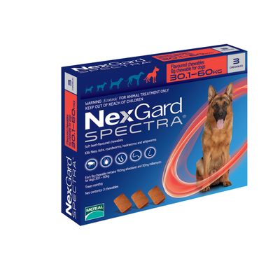 Nexgard Spectra Dog X-Large 3-pack 30-60 kg