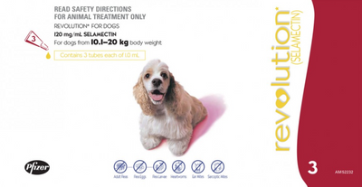 Revolution Dog 10-20 kg 3-pack