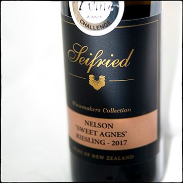 Seifried &#039;Winemakers Collection&#039; Sweet Agnes Riesling 2019 375ml