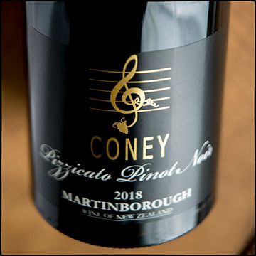 Coney &#039;Pizzicato&#039; Pinot Noir 2018
