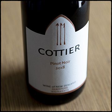 Cottier Pinot Noir 2018