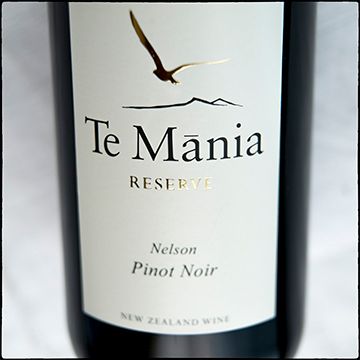 Te Mania Reserve Pinot Noir 2019