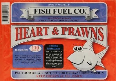 Fish Fuel Heart &amp; Prawn 110g
