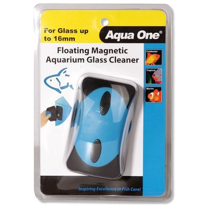 Aqua One Floating Magnet Cleaner (XL) For Up 16mm Glass